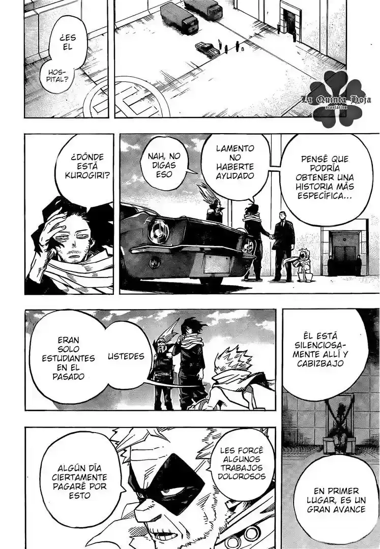 Página 9 — Boku no Hero Academia Capítulo 255