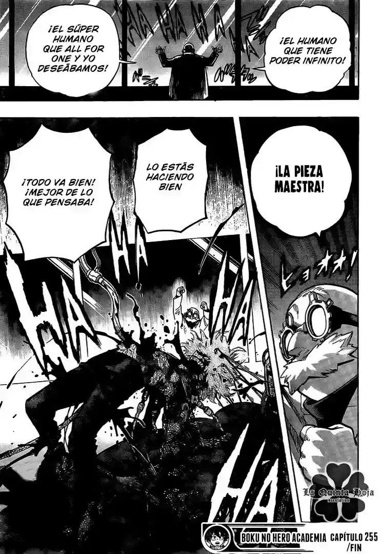 Página 14 — Boku no Hero Academia Capítulo 255