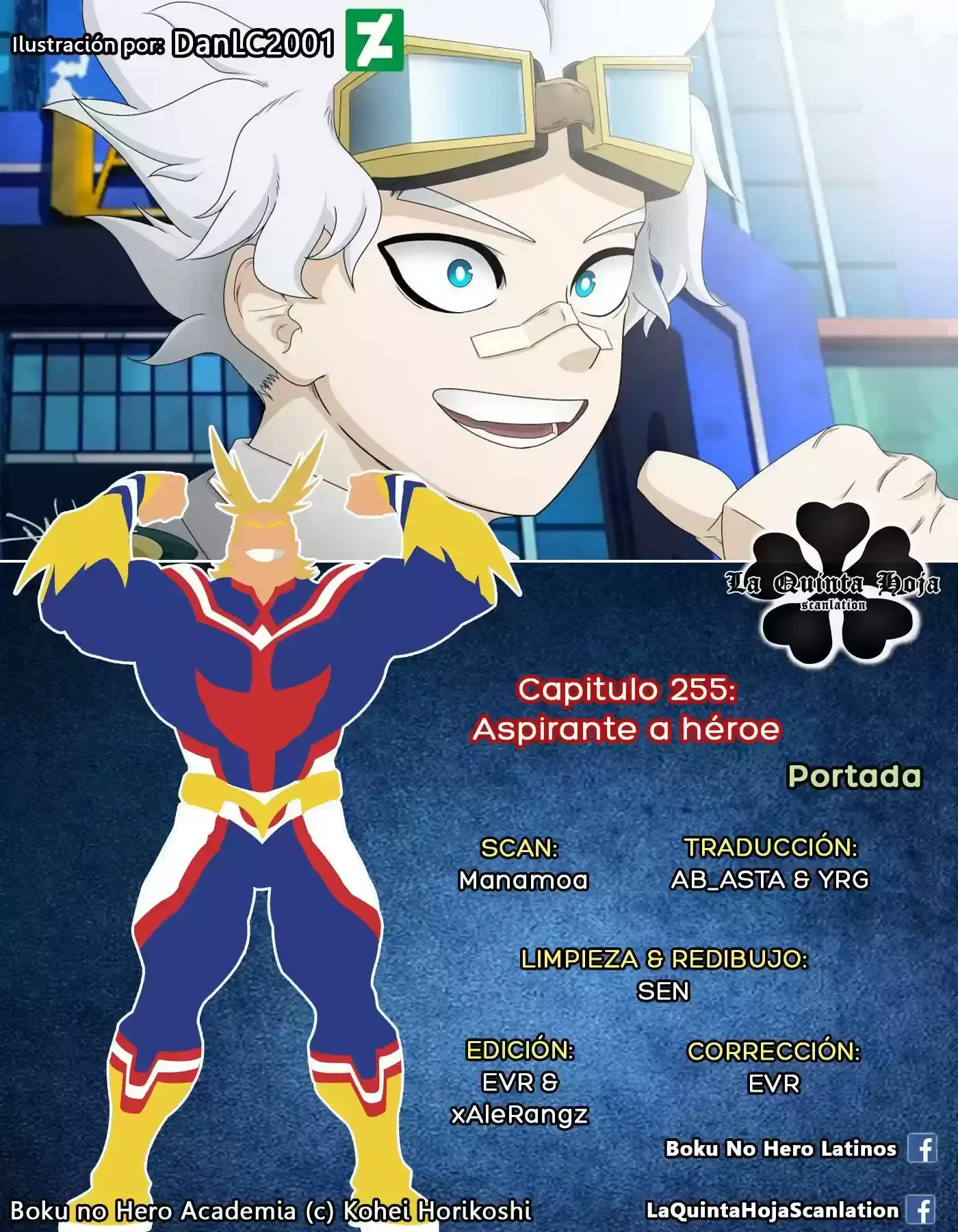Página 15 — Boku no Hero Academia Capítulo 255