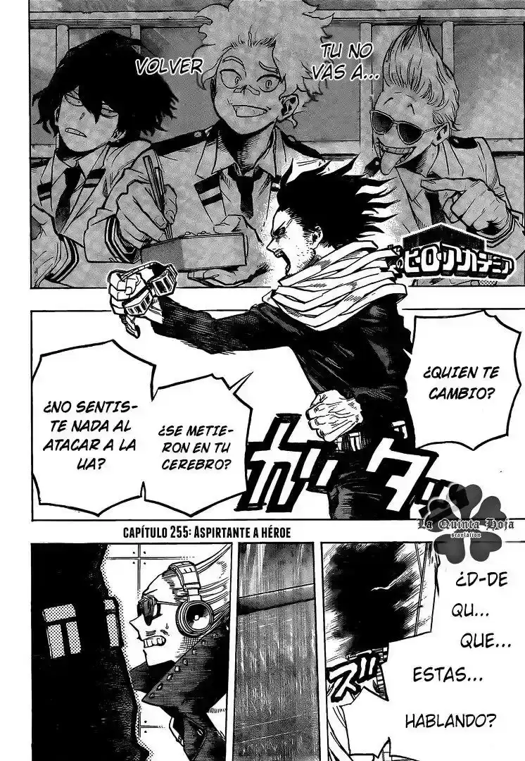 Página 17 — Boku no Hero Academia Capítulo 255