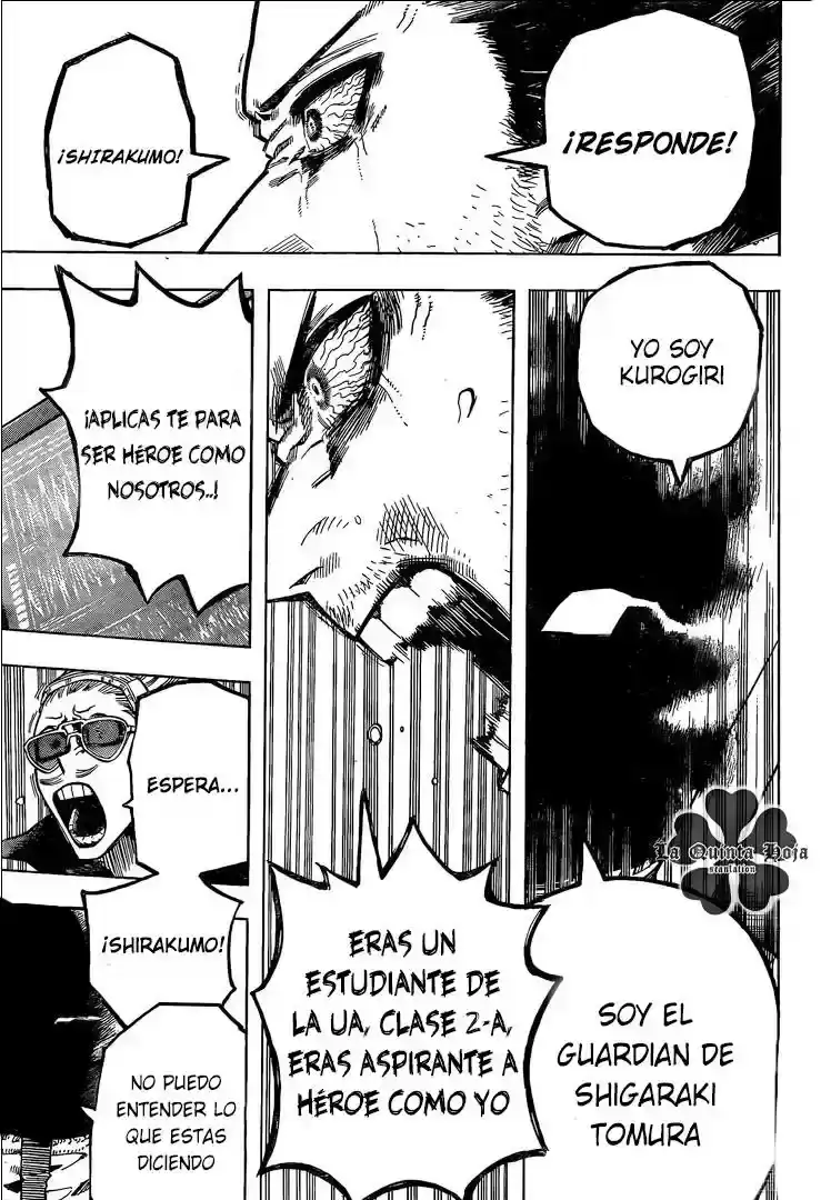 Página 18 — Boku no Hero Academia Capítulo 255