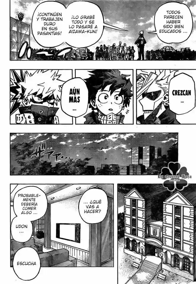 Página 11 — Boku no Hero Academia Capítulo 256
