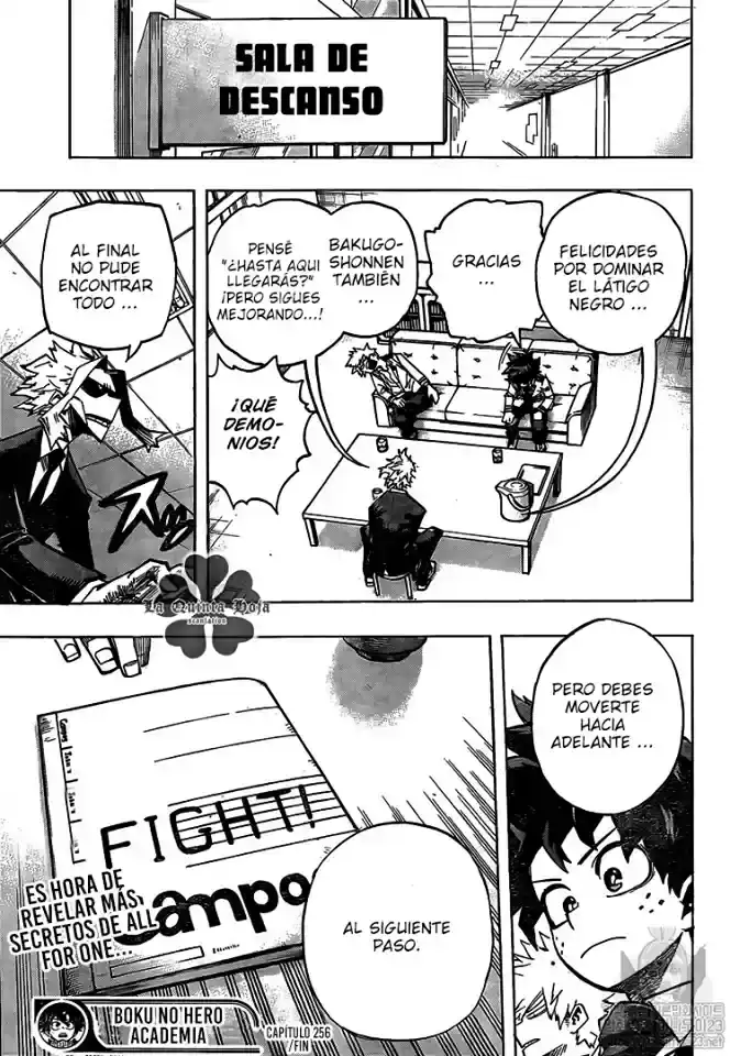 Página 14 — Boku no Hero Academia Capítulo 256