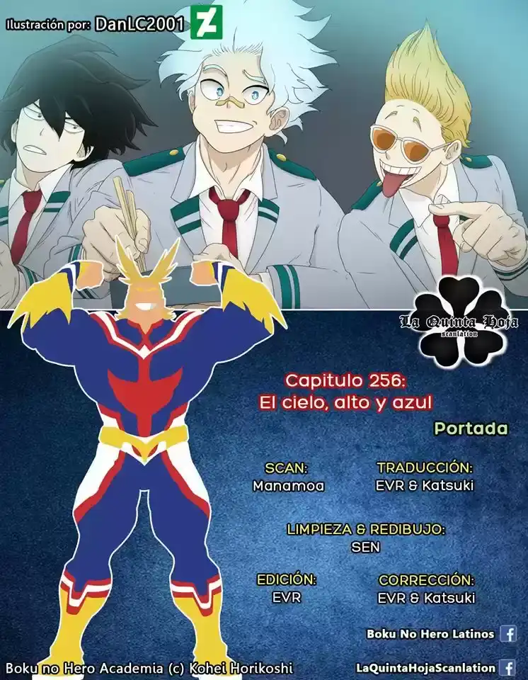 Página 16 — Boku no Hero Academia Capítulo 256