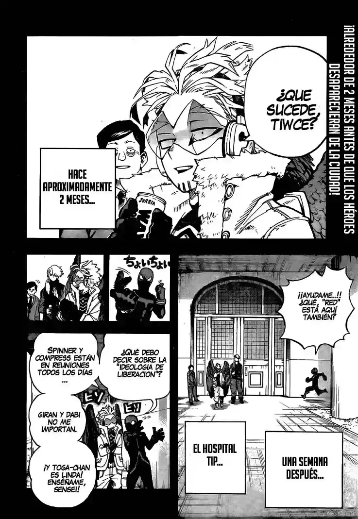 Página 18 — Boku no Hero Academia Capítulo 258