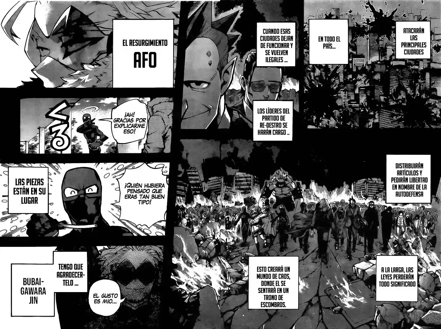 Página 24 — Boku no Hero Academia Capítulo 258