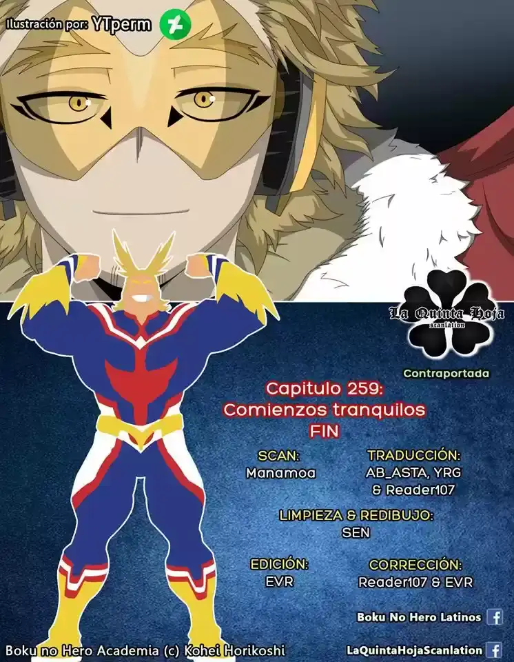 Página 32 — Boku no Hero Academia Capítulo 259