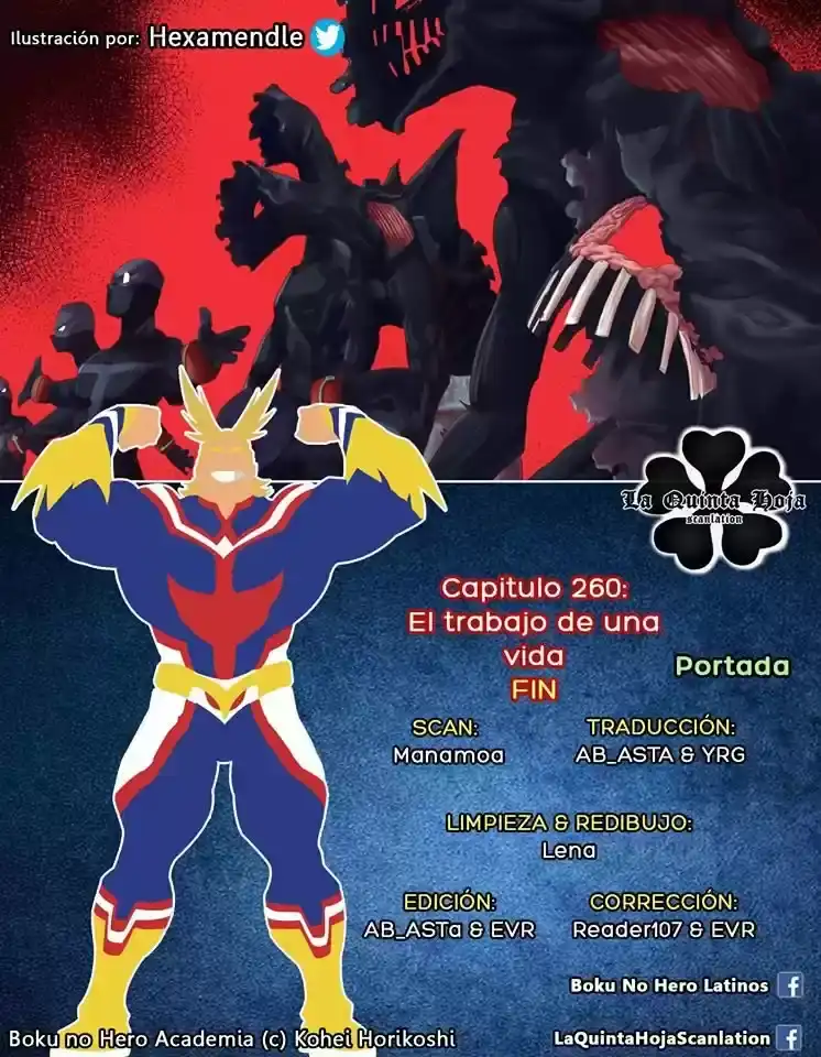Página 16 — Boku no Hero Academia Capítulo 260