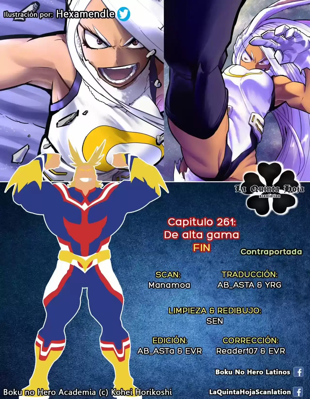 Página 18 — Boku no Hero Academia Capítulo 261