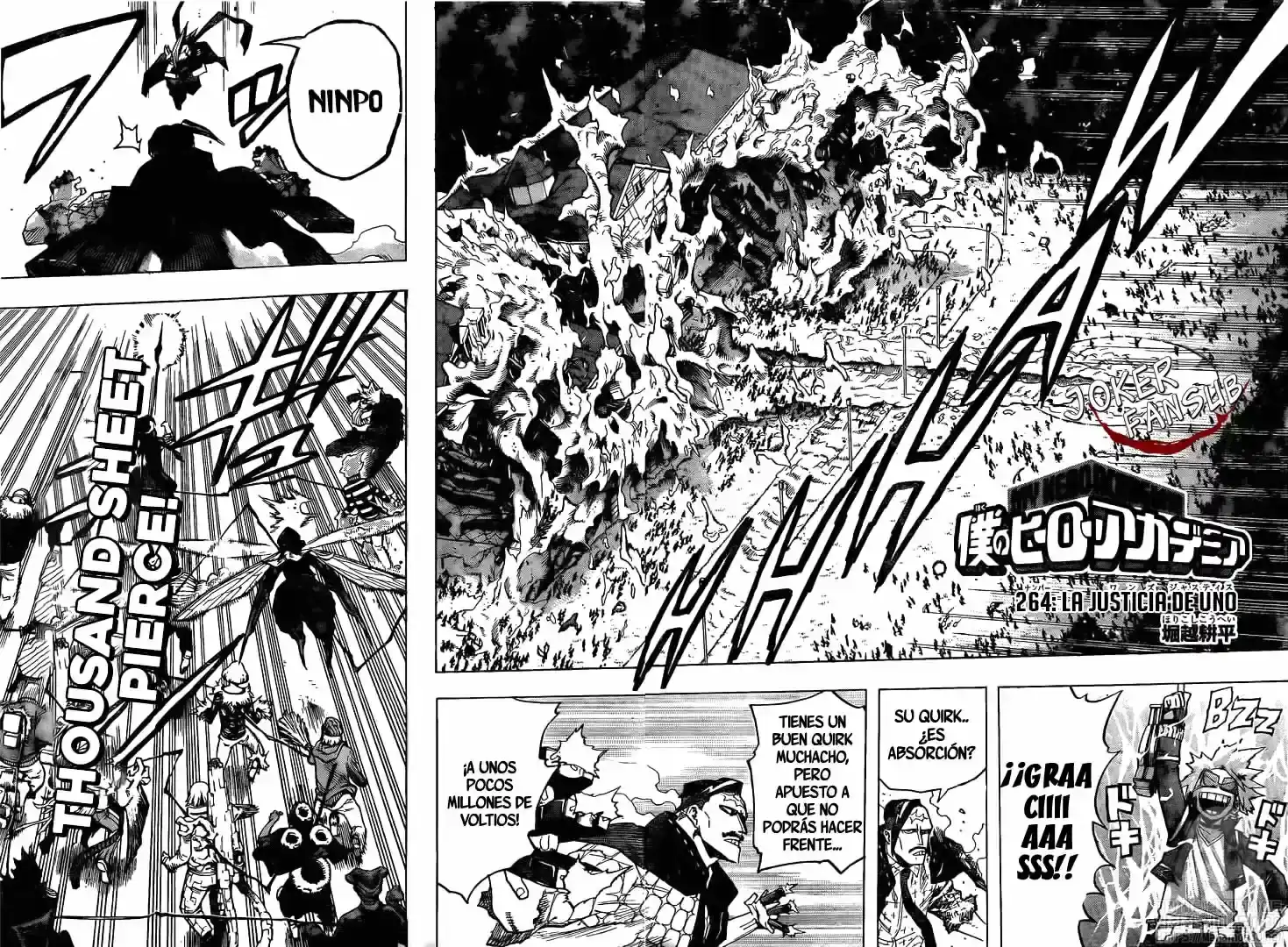 Página 5 — Boku no Hero Academia Capítulo 264