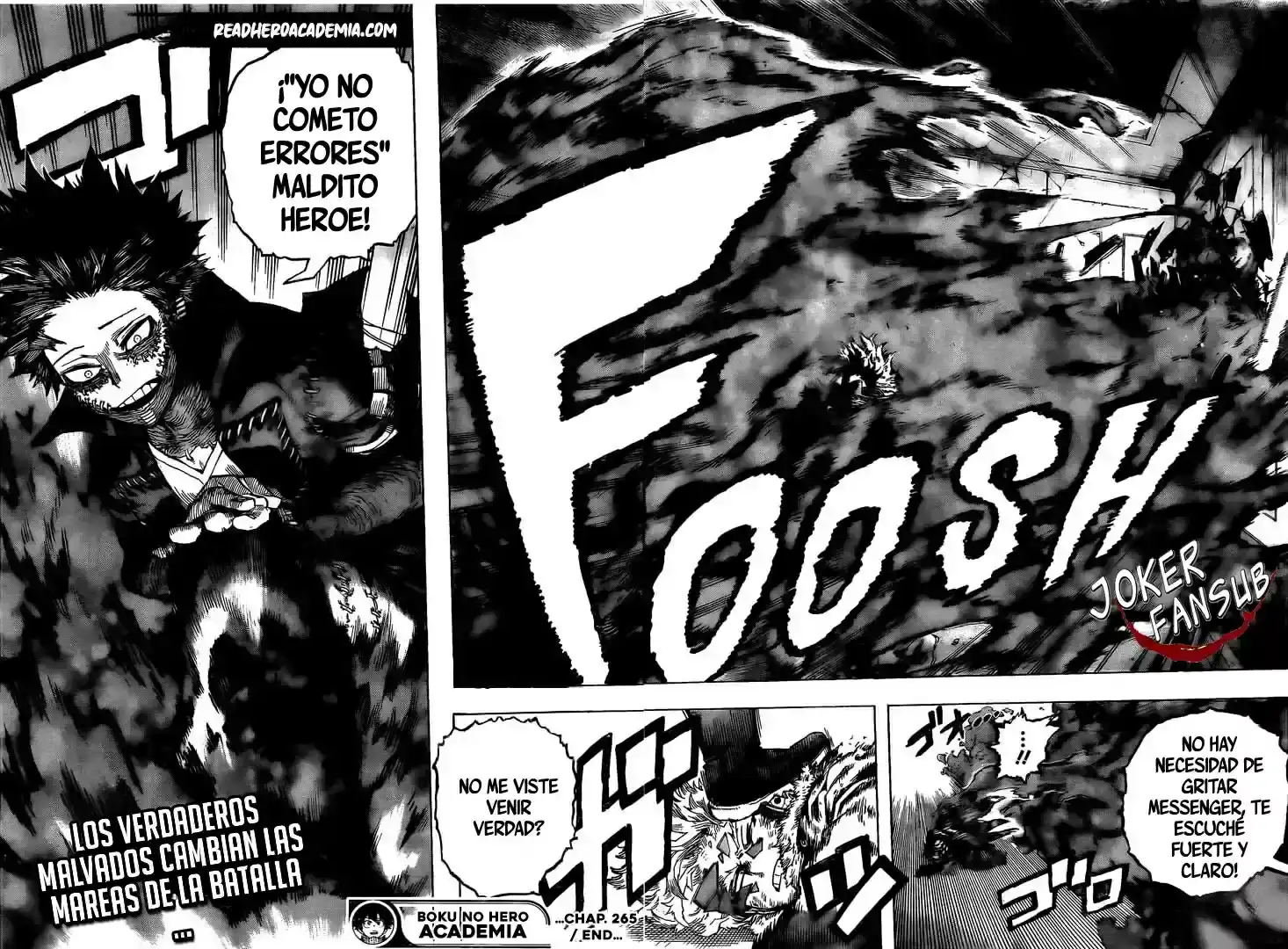 Página 16 — Boku no Hero Academia Capítulo 265