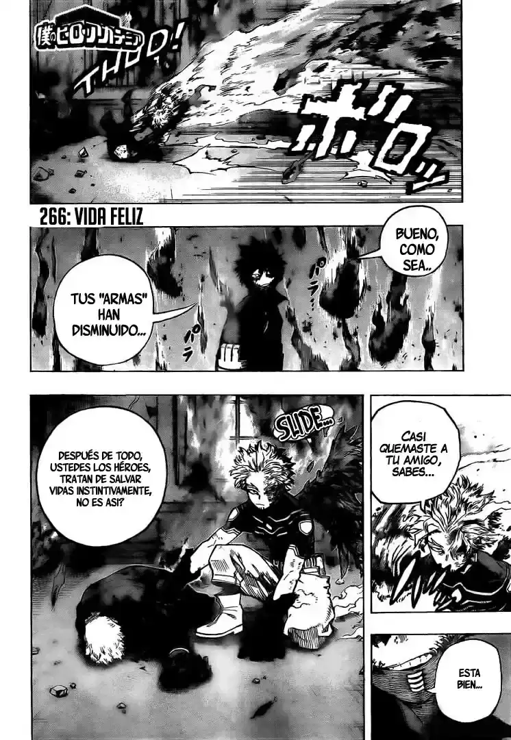 Página 3 — Boku no Hero Academia Capítulo 266