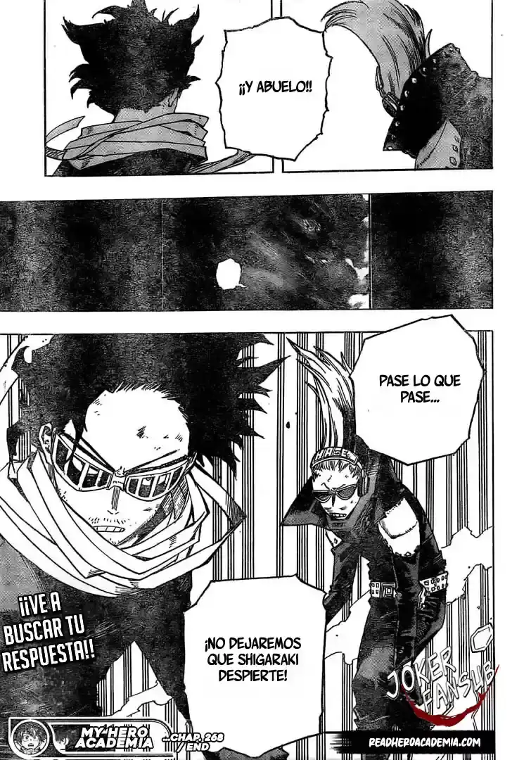 Página 29 — Boku no Hero Academia Capítulo 268