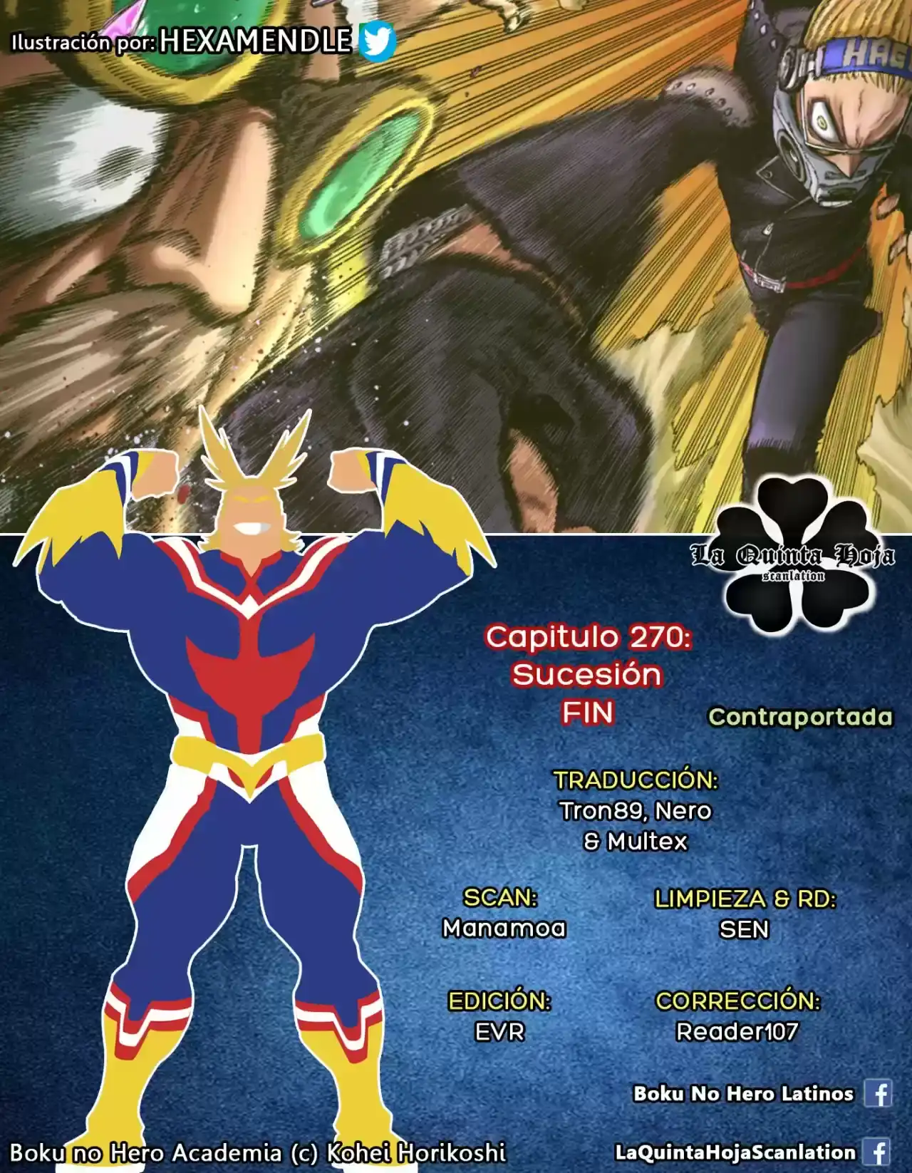 Página 20 — Boku no Hero Academia Capítulo 270