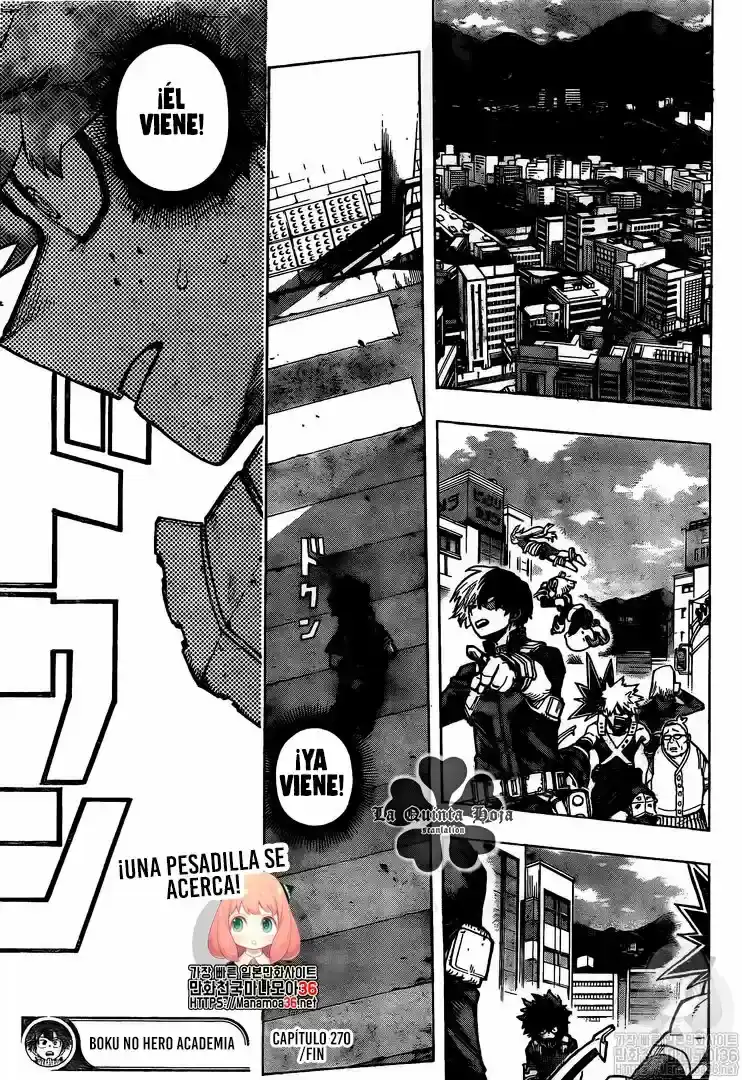 Página 39 — Boku no Hero Academia Capítulo 270