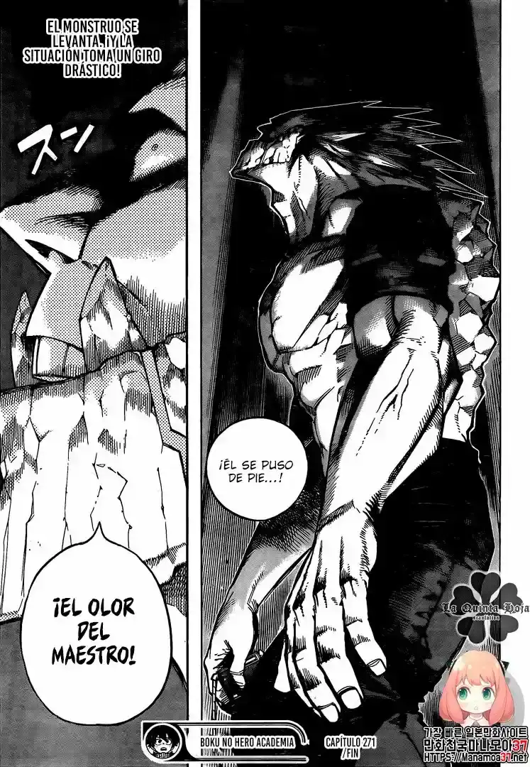 Página 18 — Boku no Hero Academia Capítulo 271