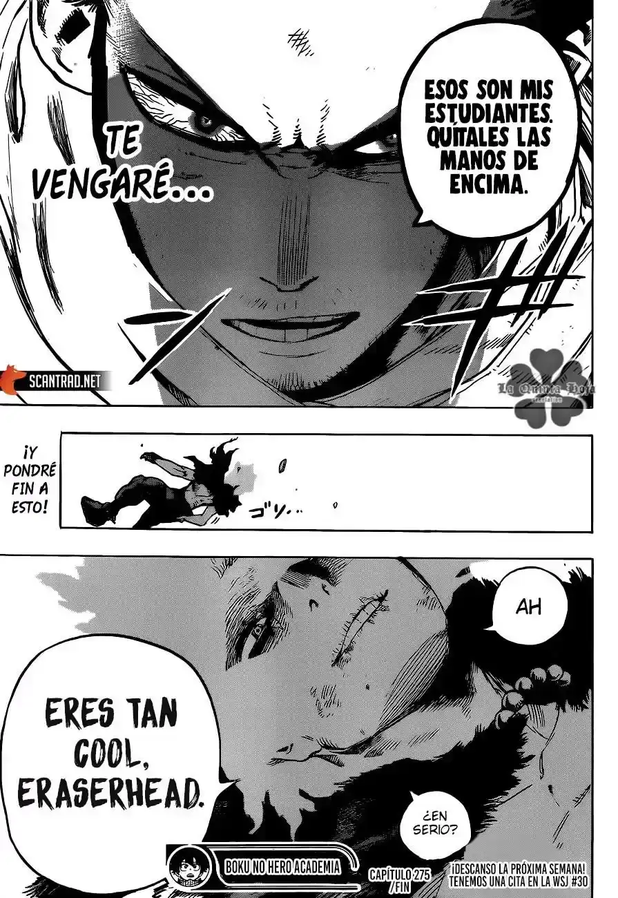 Página 18 — Boku no Hero Academia Capítulo 275
