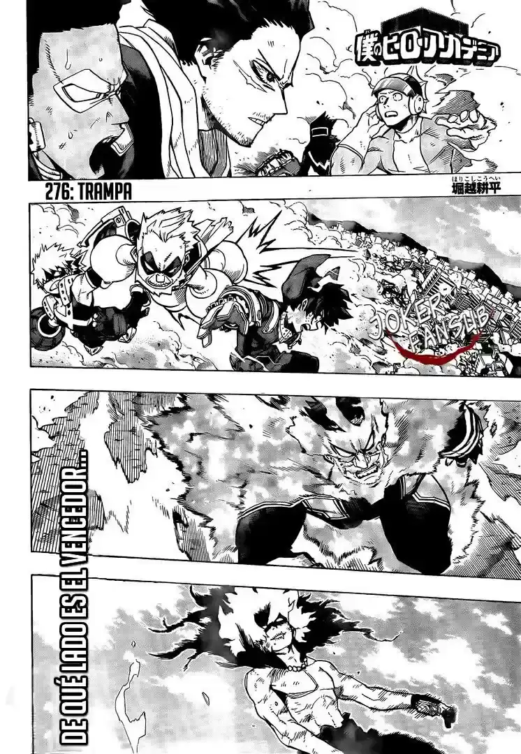 Página 5 — Boku no Hero Academia Capítulo 276
