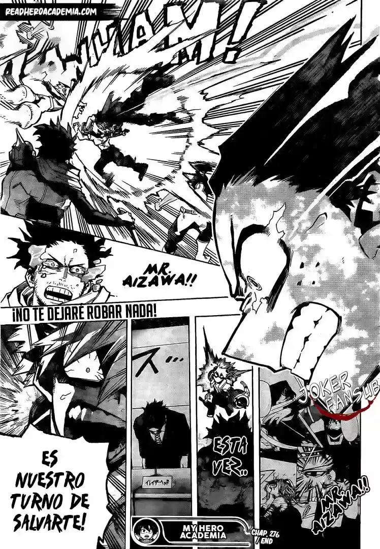 Página 38 — Boku no Hero Academia Capítulo 276