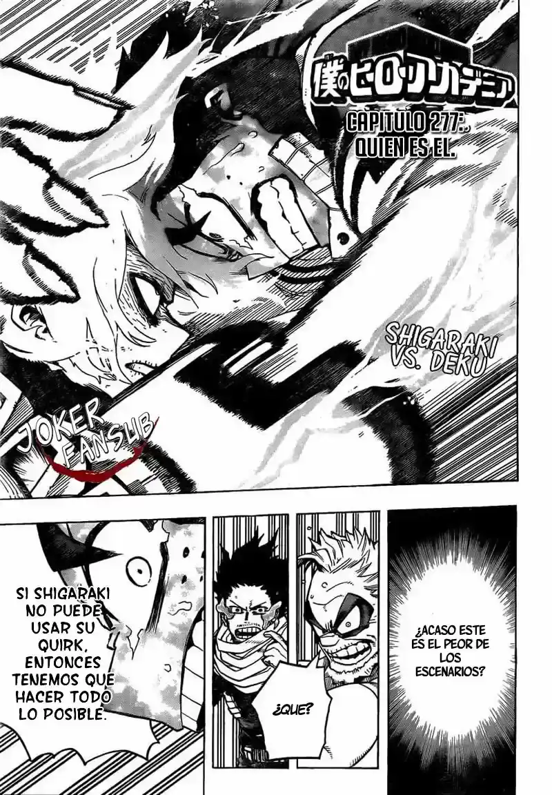 Página 2 — Boku no Hero Academia Capítulo 277