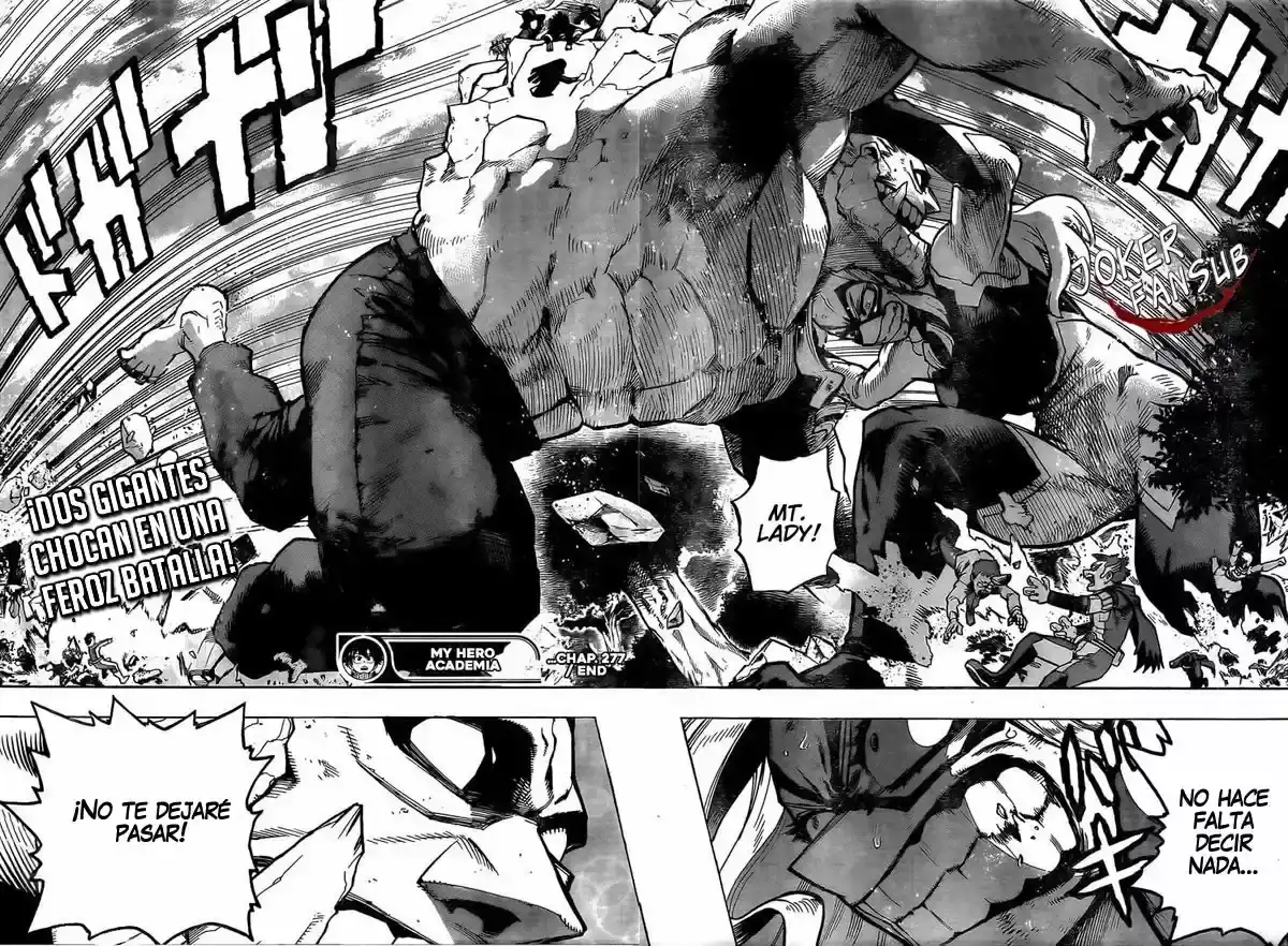 Página 18 — Boku no Hero Academia Capítulo 277