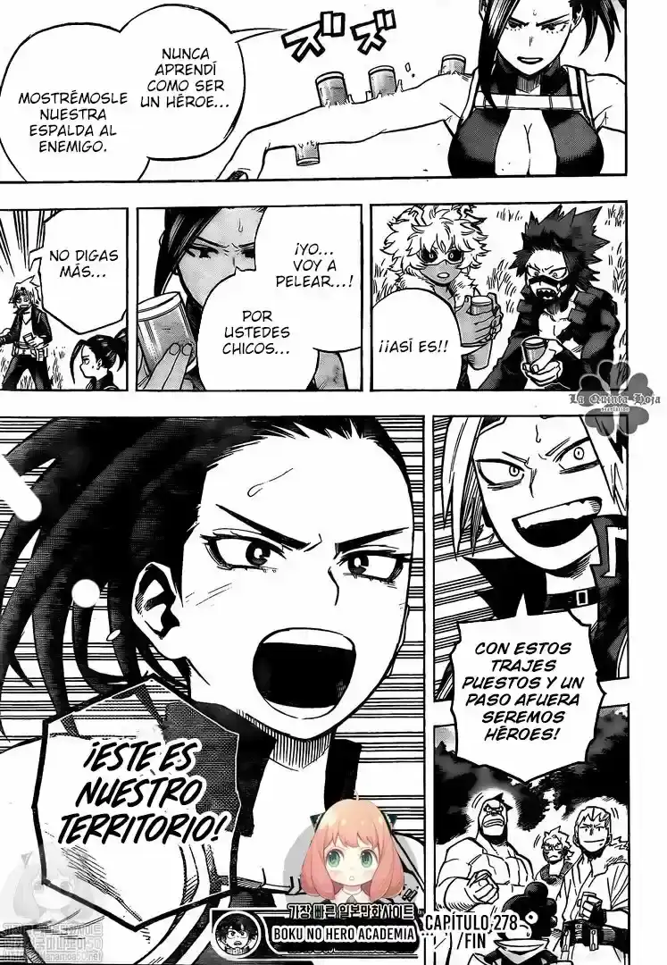 Página 18 — Boku no Hero Academia Capítulo 278