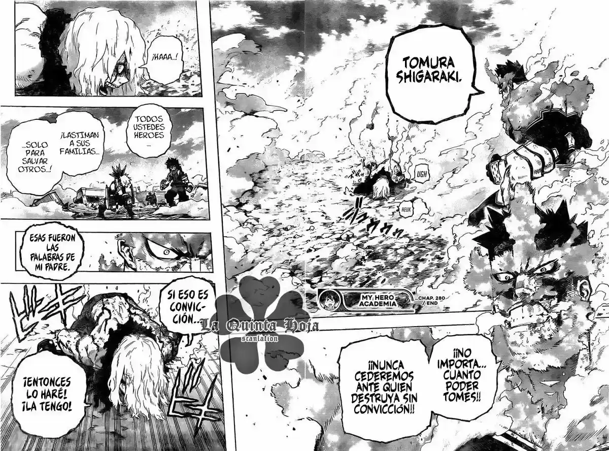 Página 18 — Boku no Hero Academia Capítulo 280