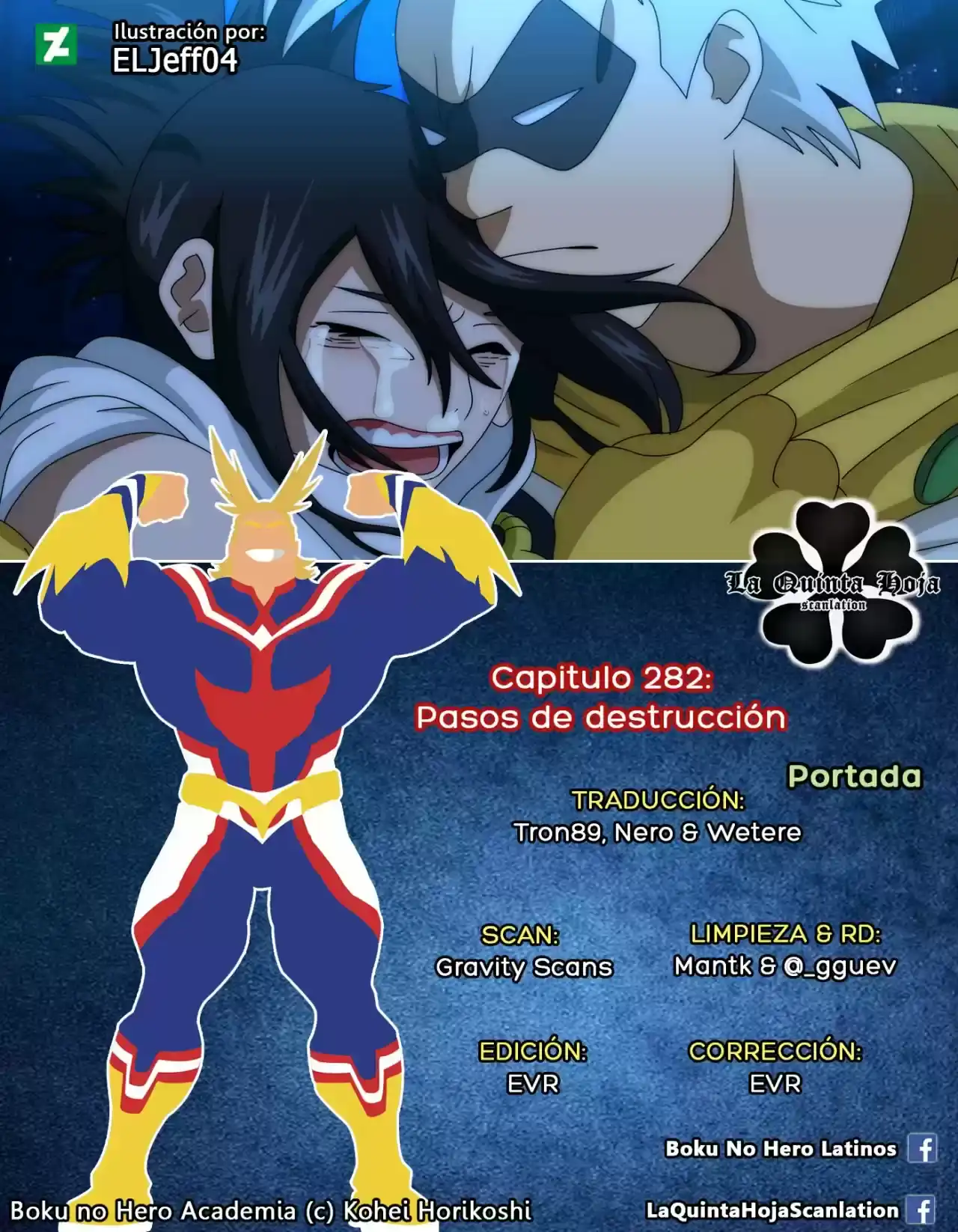 Página 1 — Boku no Hero Academia Capítulo 282