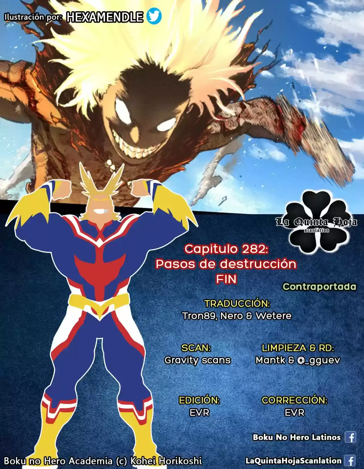 Página 34 — Boku no Hero Academia Capítulo 282