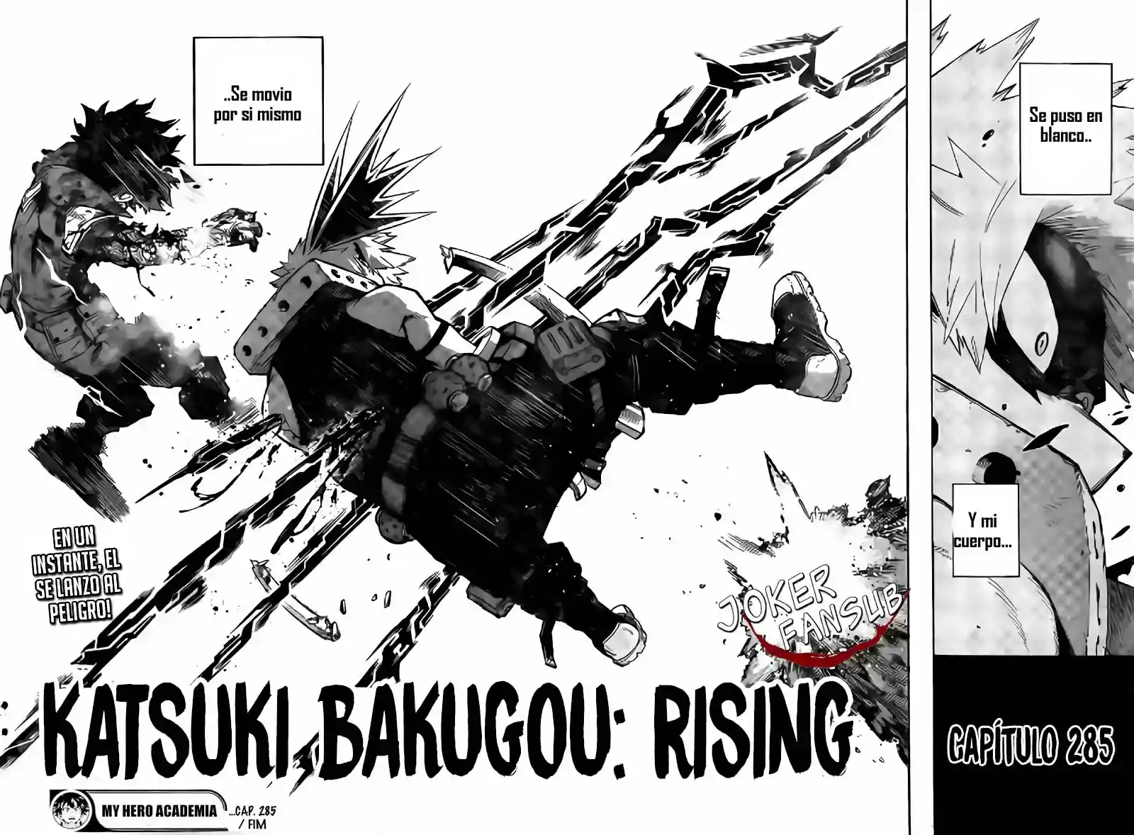 Página 34 — Boku no Hero Academia Capítulo 285