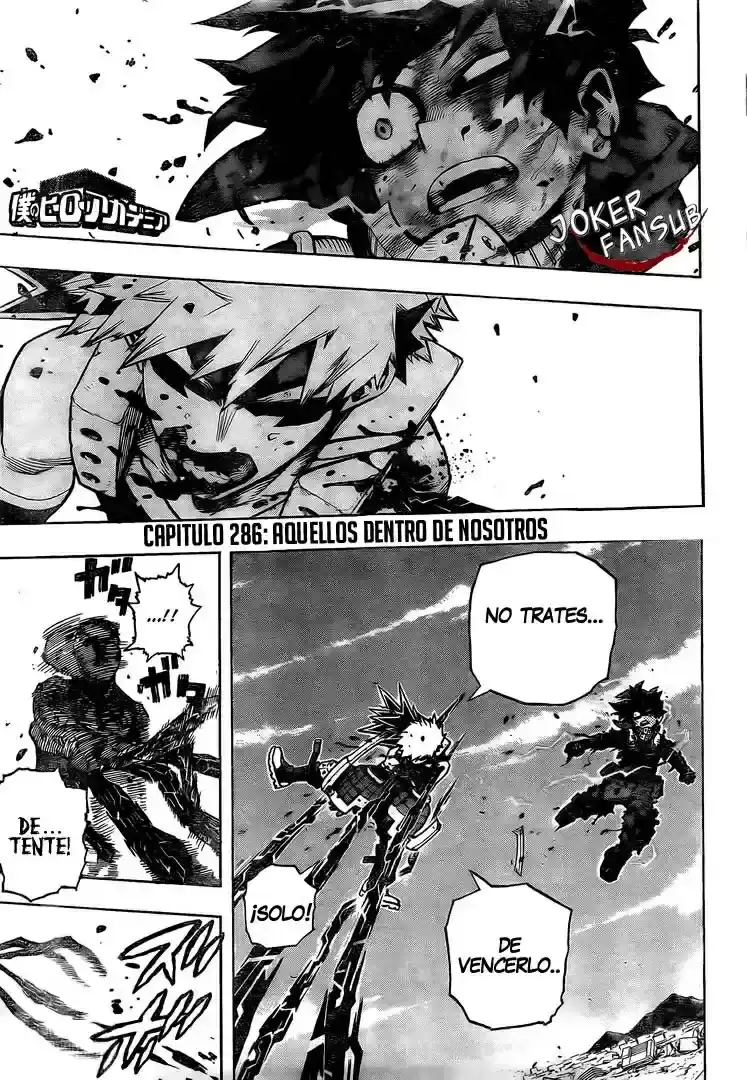 Página 18 — Boku no Hero Academia Capítulo 286