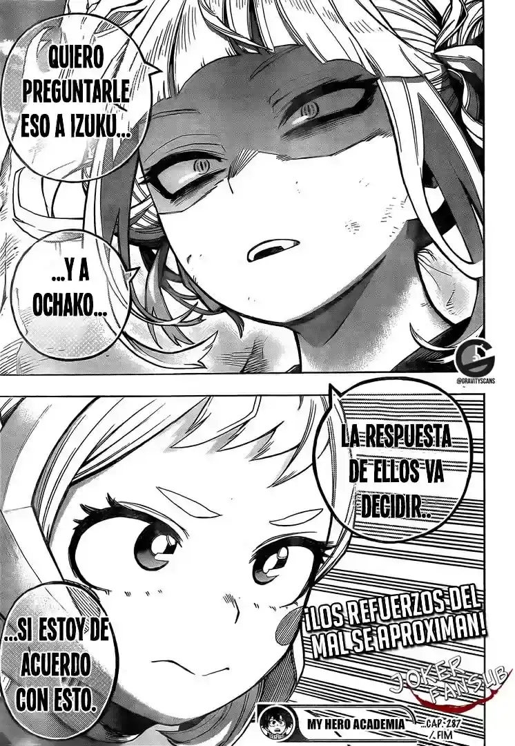 Página 17 — Boku no Hero Academia Capítulo 287