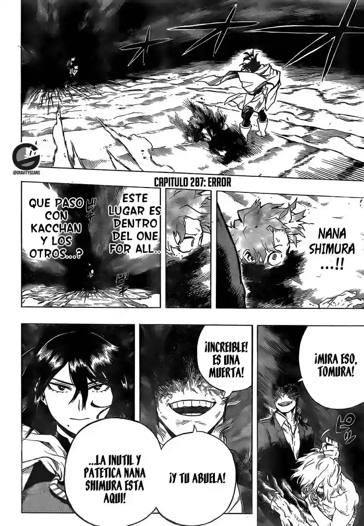Página 20 — Boku no Hero Academia Capítulo 287