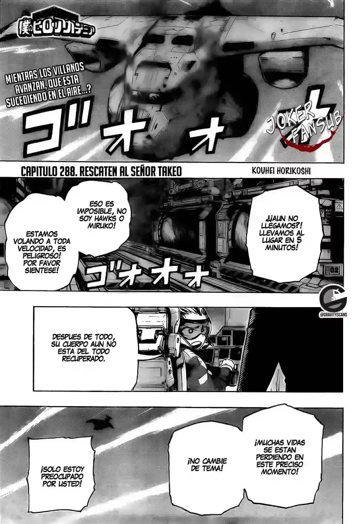 Página 19 — Boku no Hero Academia Capítulo 288