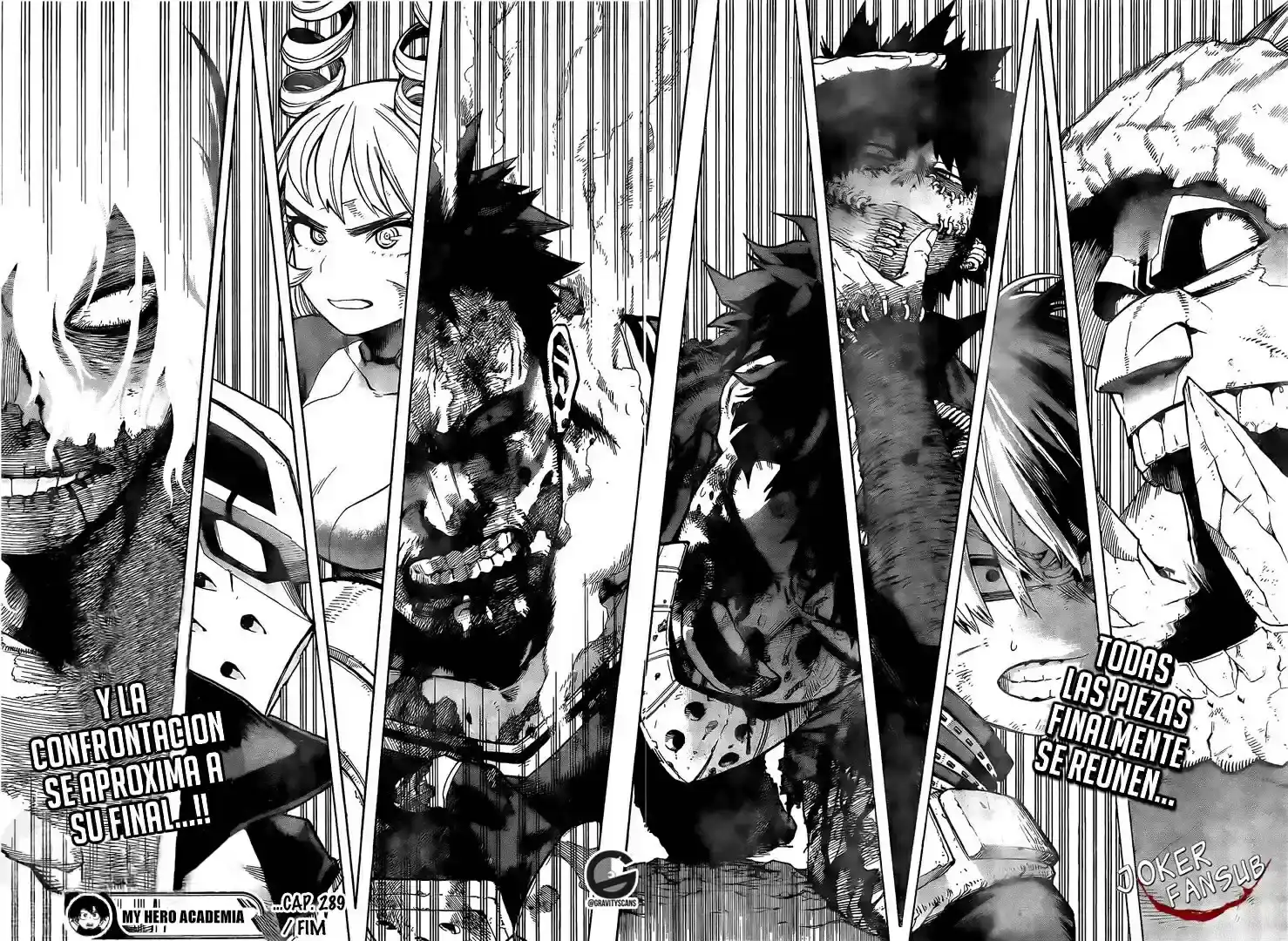 Página 36 — Boku no Hero Academia Capítulo 289