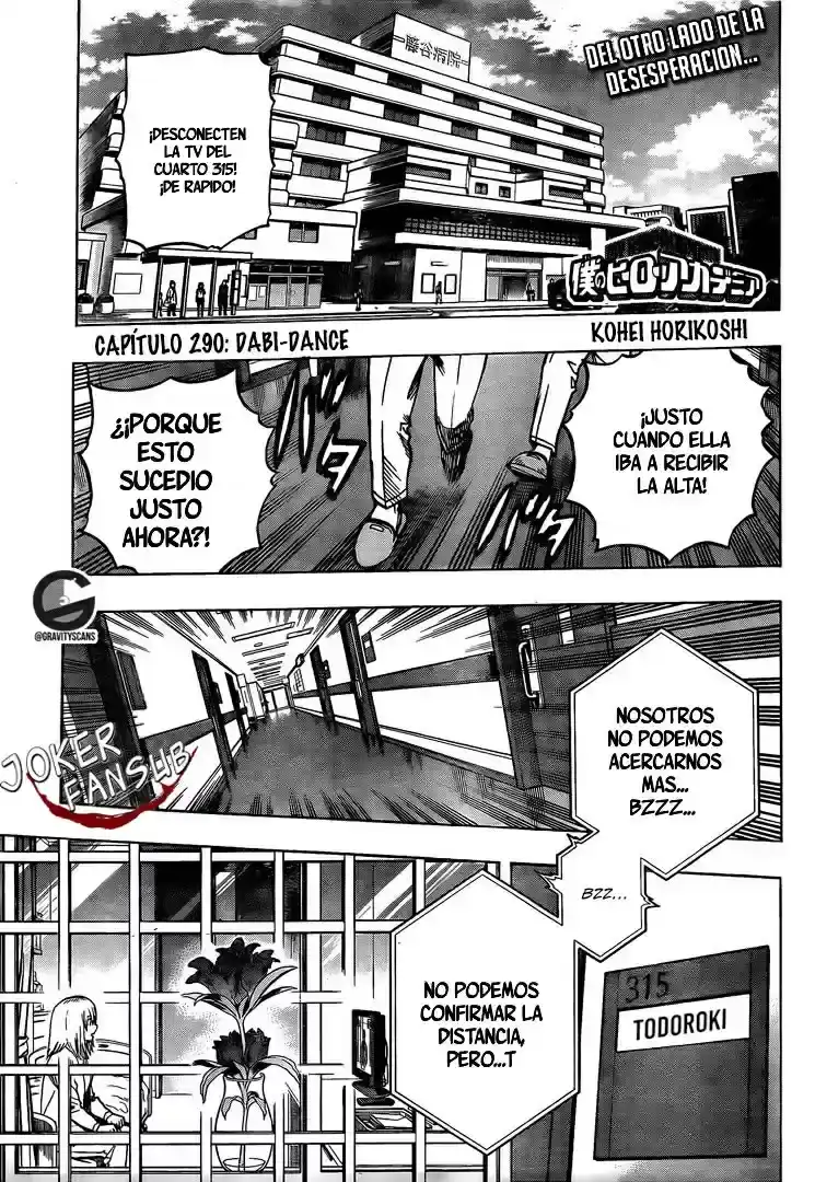 Página 2 — Boku no Hero Academia Capítulo 290