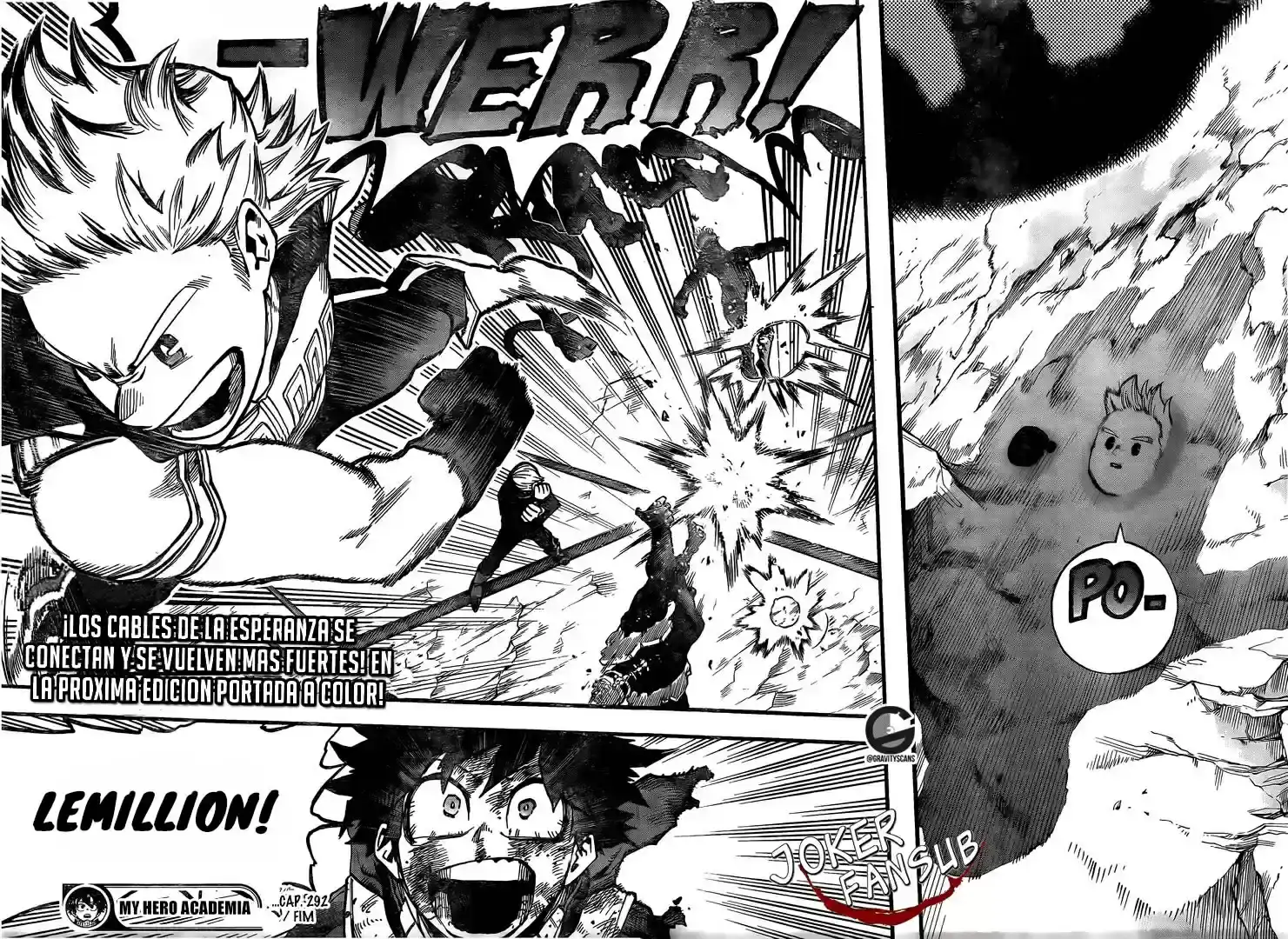 Página 15 — Boku no Hero Academia Capítulo 292