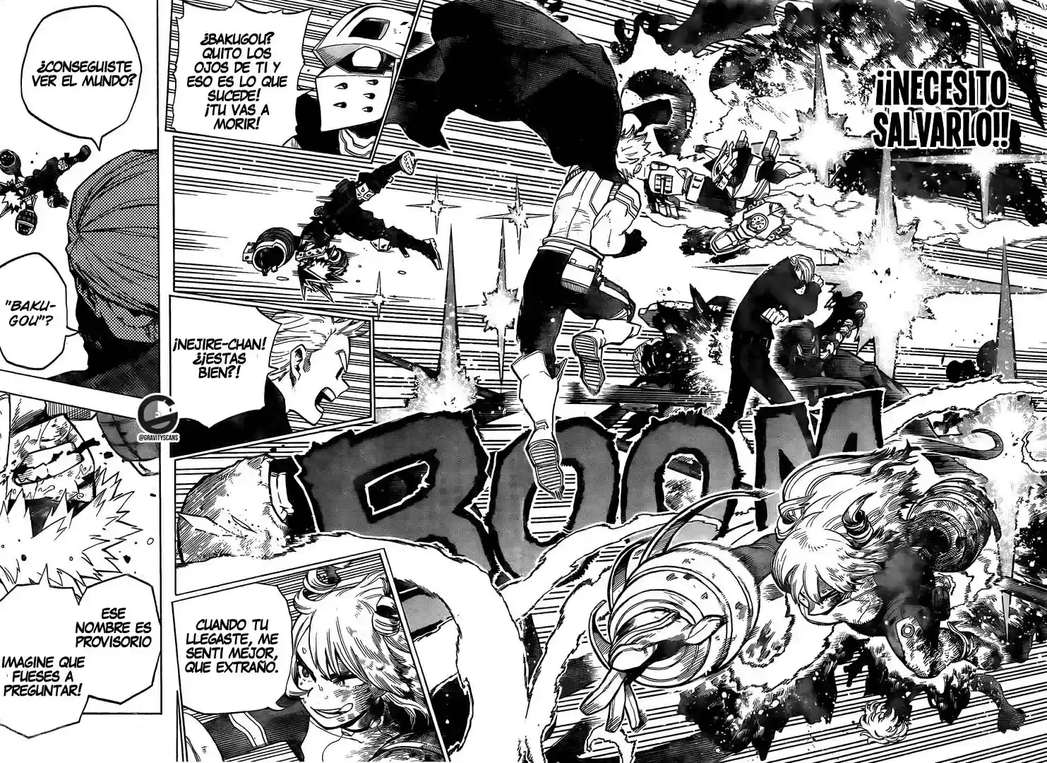 Página 8 — Boku no Hero Academia Capítulo 293