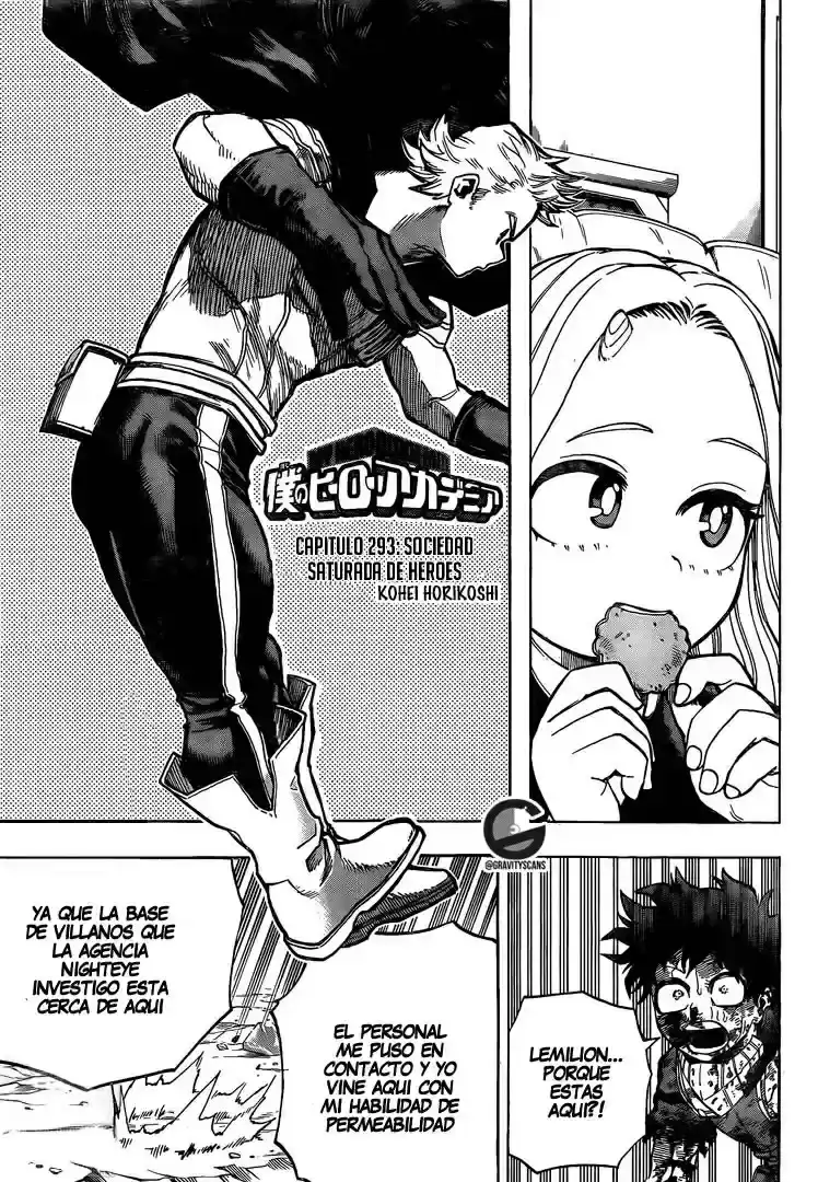 Página 21 — Boku no Hero Academia Capítulo 293