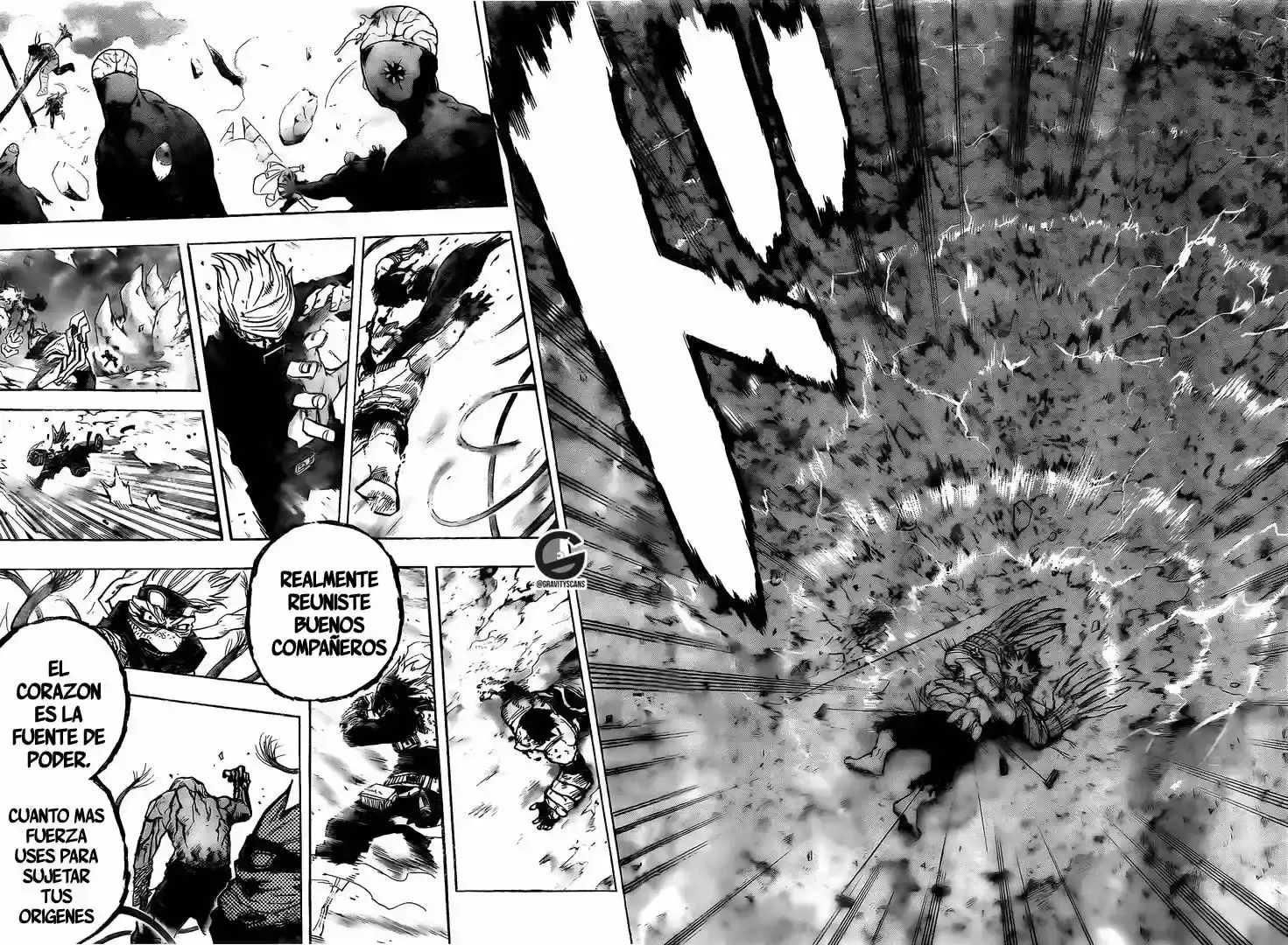 Página 8 — Boku no Hero Academia Capítulo 295