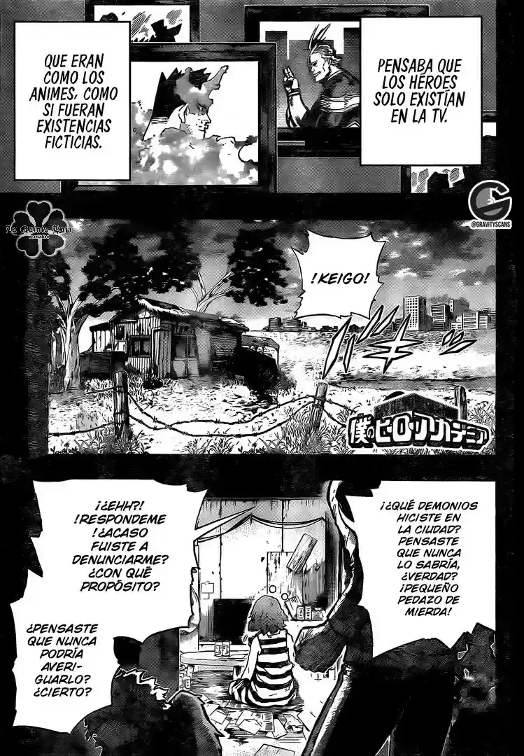 Página 1 — Boku no Hero Academia Capítulo 299