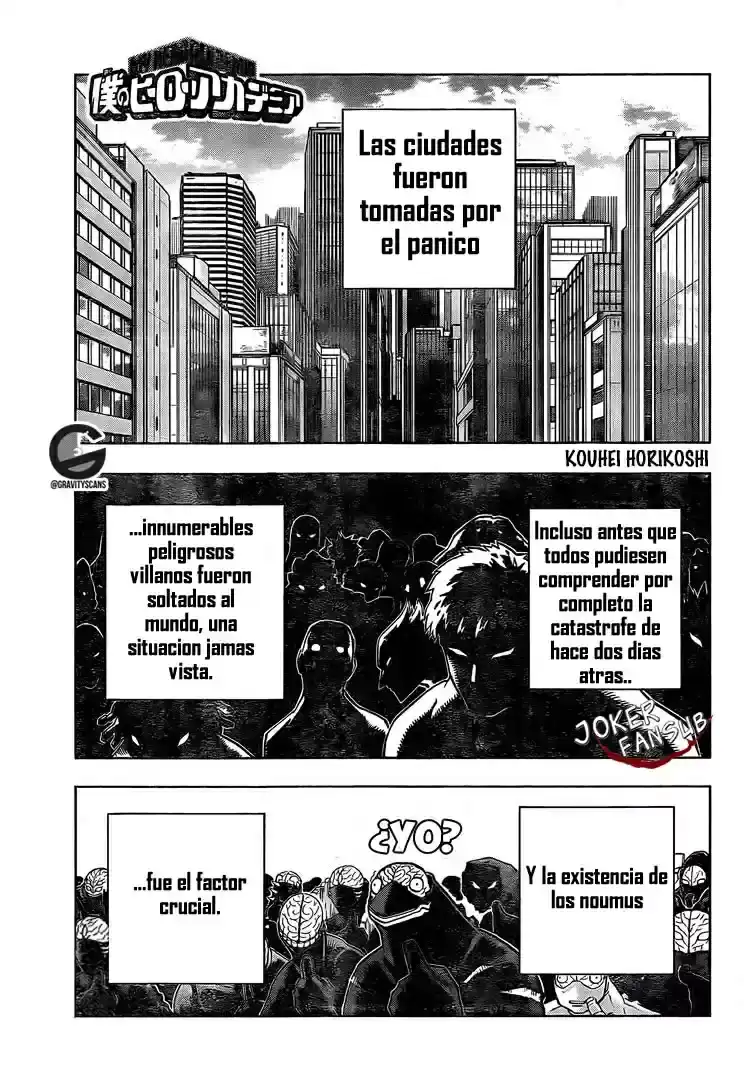 Página 2 — Boku no Hero Academia Capítulo 300