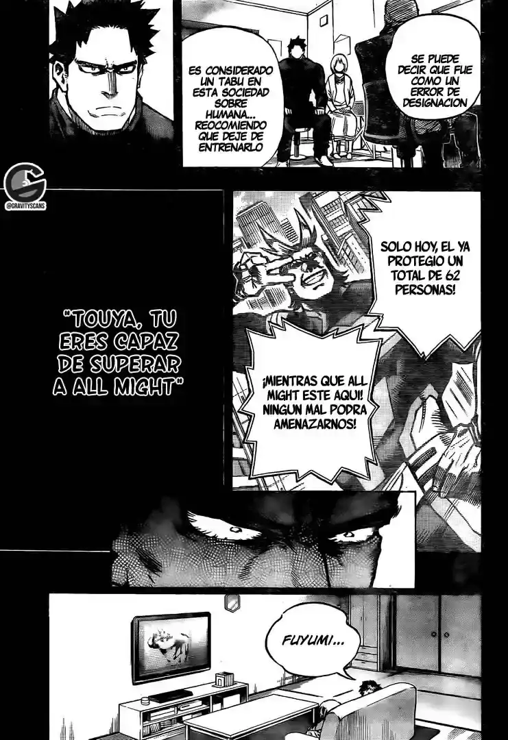 Página 8 — Boku no Hero Academia Capítulo 301