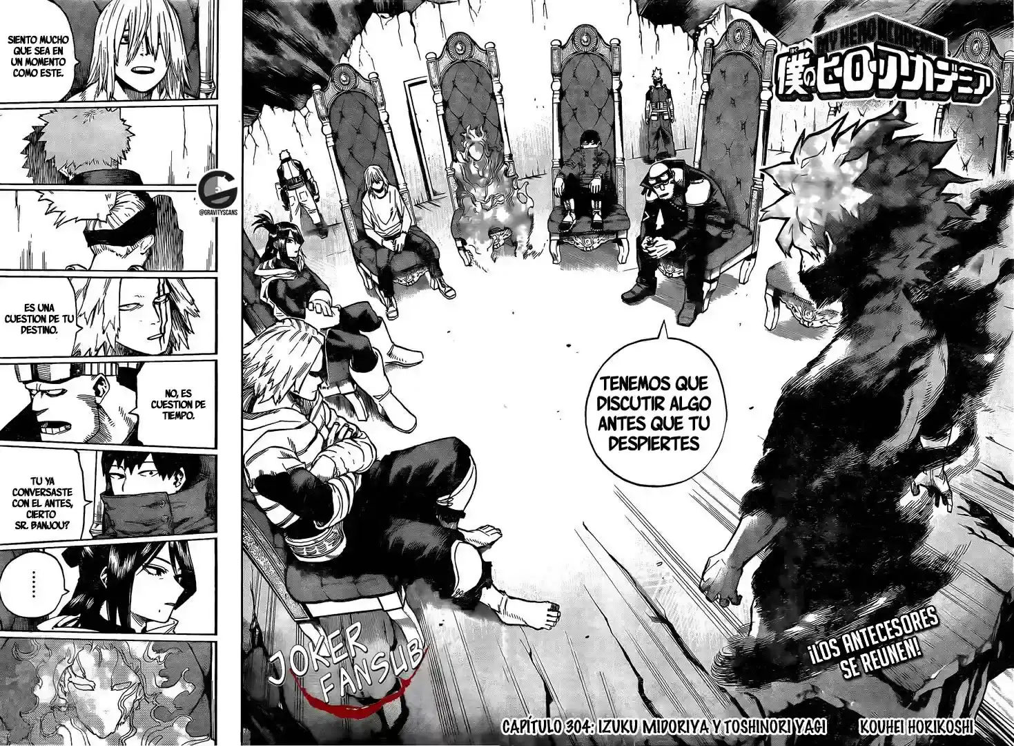 Página 3 — Boku no Hero Academia Capítulo 304