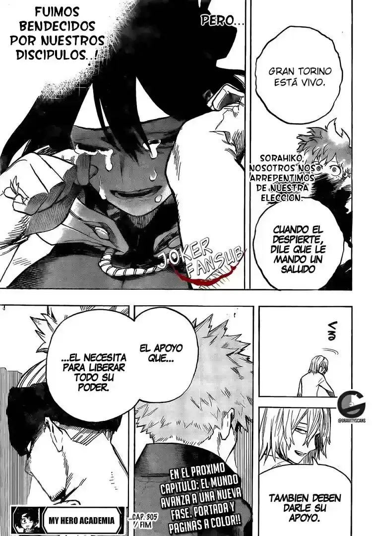 Página 34 — Boku no Hero Academia Capítulo 305
