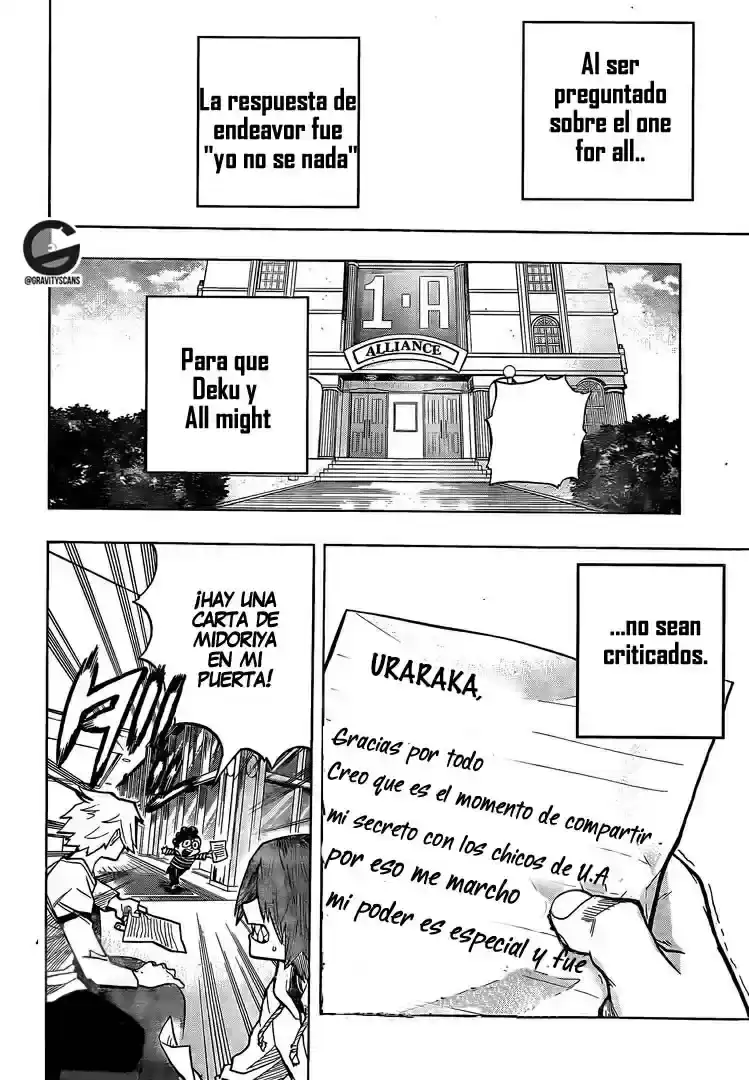 Página 14 — Boku no Hero Academia Capítulo 306