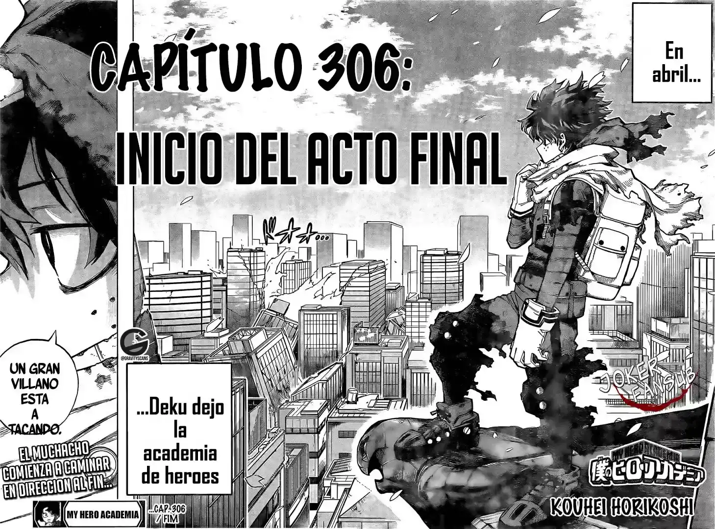 Página 16 — Boku no Hero Academia Capítulo 306