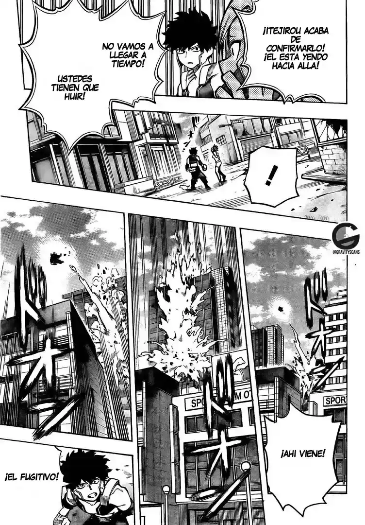 Página 8 — Boku no Hero Academia Capítulo 307