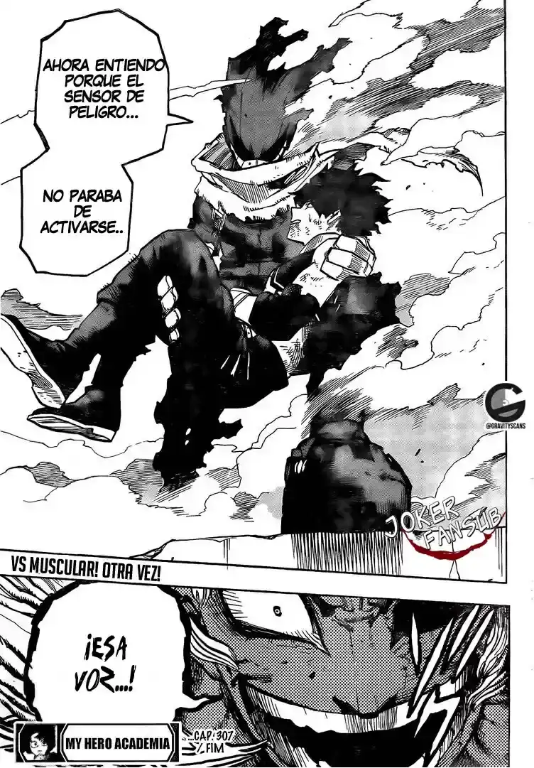 Página 17 — Boku no Hero Academia Capítulo 307