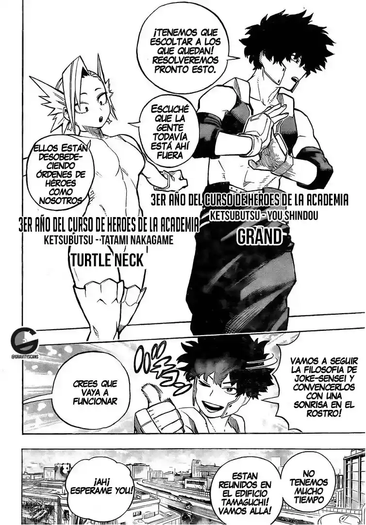 Página 20 — Boku no Hero Academia Capítulo 307